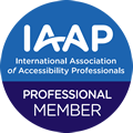 Professional Member bei der International Association of Accessibility Professionals